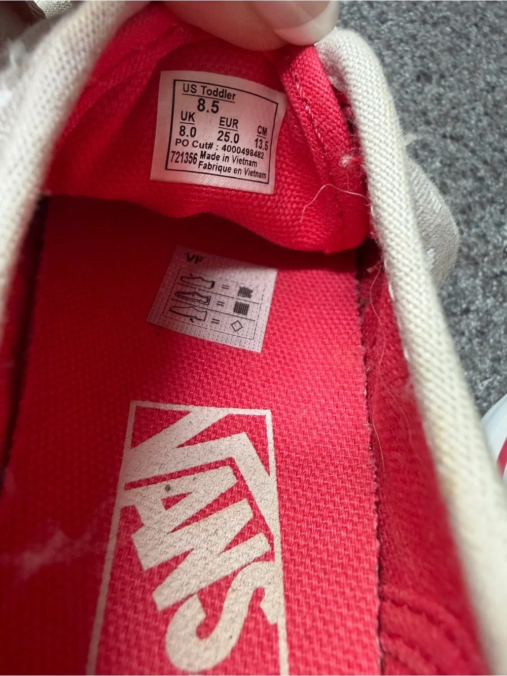Vans kids sneakers